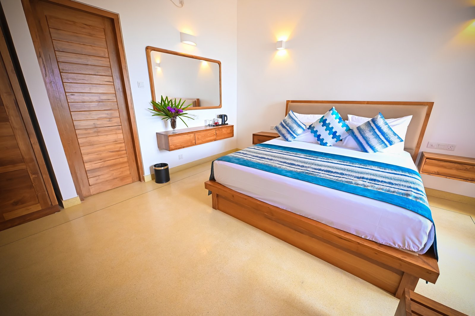 Twin room balcony